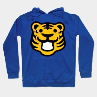 Tiger Face Emoticon Hoodie